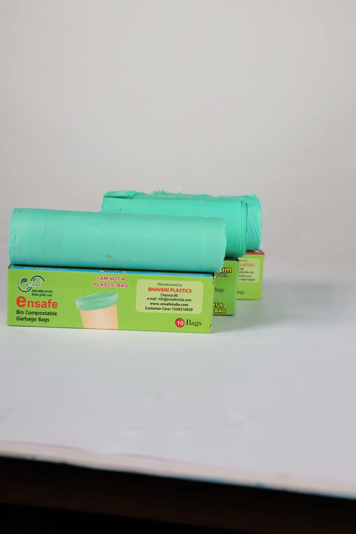 EnSafe garbage bag on roll